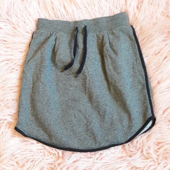 Madewell gray gymnasium cotton skirt xs - Picture 2 of 6
